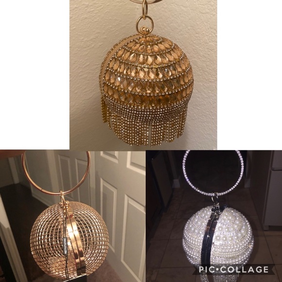 gold clutch bag pretty little thing